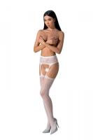 Эротические колготки-бодистокинг Passion S028 white
