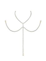 Ожерелье под жемчуг на декольте Obsessive A757 necklace pearl