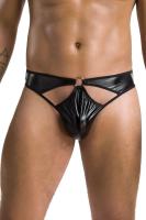 Мужские стринги Passion 033 Thong Paul L/XL Black, под латекс