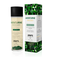 Массажное масло EXSENS Aventurine Avocado (анти-стресс с авантюрином) 100мл, натуральное
