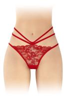 Трусики с открытой попкой Fashion Secret Nadia Red