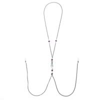 Украшение для сосков Art of Sex - Nipple Clamps Arrow, цвет фиолетовый