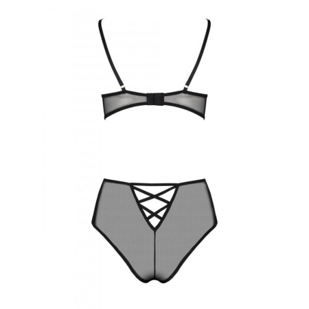 Эротический комплект с рисунком LOVELIA BIKINI black S/M - Passion || 