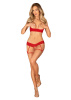 Комплект Obsessive Ingridia 2-pcs crotchless set M/L || 
