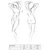 Комплект белья GIANA BIKINI black XXL/XXXL - Passion: полупрозрачные лиф и трусики с бантиками || 