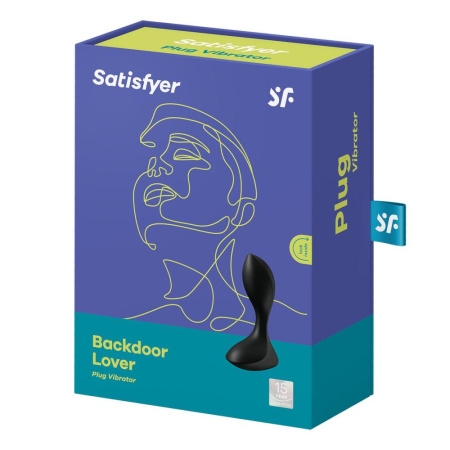 Анальная вибропробка Satisfyer Backdoor Lover Black || 
