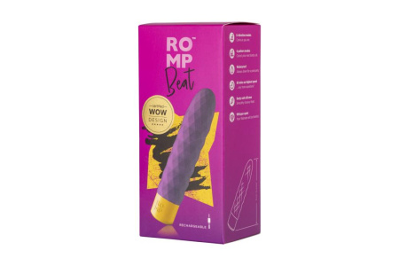 Мини-вибратор Romp Beat, 4 вибро-паттерна, 6 уровней интенсивности || 