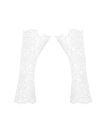 Кружевные митенки Obsessive Heavenlly gloves O/S || 