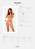 Кружевные танга Obsessive Heavenlly thong XS/S || 