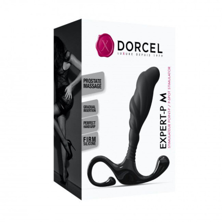 Ручной эргономичный массажер простаты Dorcel Expert P size M || 