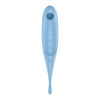Вибратор для клитора с вакуумной стимуляцией Satisfyer Twirling Pro Blue || 