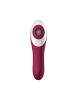 Вакуумный стимулятор с вибрацией Satisfyer Dual Crush Wine Red || 