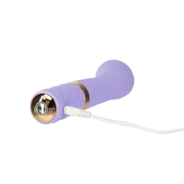 Роскошный вибратор Pillow Talk Sassy Purple Special Edition, Сваровски, повязка на глаза+игра
