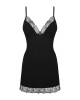 Сорочка и трусики Obsessive Bella Rou chemise & thong M/L || 