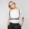 Портупея Bijoux Indiscrets MAZE - X Harness Black, экокожа || 