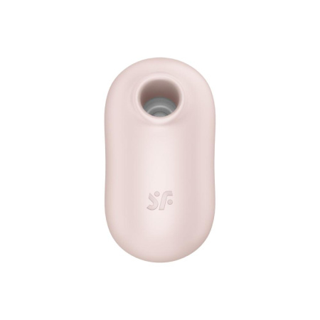 Вакуумный стимулятор с вибрацией Satisfyer Pro To Go 2 Beige || 