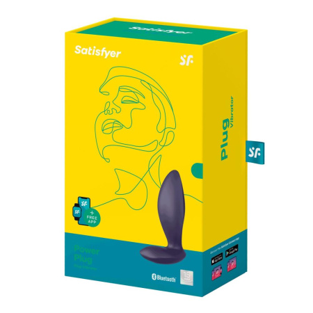 Анальная смарт-пробка с вибрацией Satisfyer Power Plug, очень мощная || 