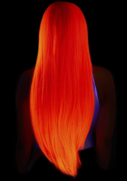 Парик Leg Avenue 33″ Long straight center part wig neon pink