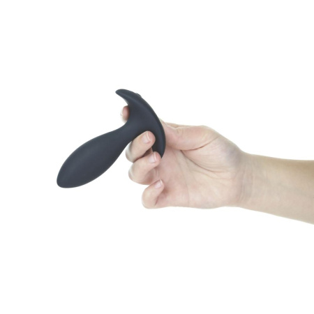 Анальная пробка с пульсацией Lux Active – Throb – 4.5" Anal Pulsating Massager, пульт ДУ || 