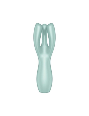 Клиторальный вибратор Satisfyer Threesome 3 Mint с тремя пальчиками || 