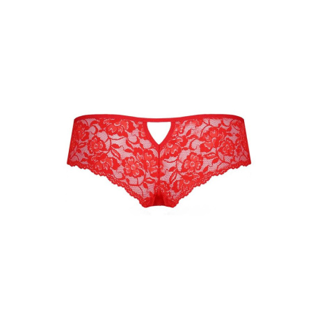 Трусики-бразилиана из цветочного кружева Raja Thong red L/XL - Passion || 