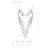 Эротическое боди с рисунком LOVELIA BODY white L/XL - Passion || 