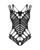 Боди с большими вырезами Obsessive B139 crotchless teddy S/M/L, с доступом || 
