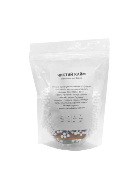 Крафтовое мыло-член с присоской Чистый Кайф Brown size S натуральное