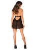 Пеньюар Obsessive Medilla chemise & thong XL/2XL || 