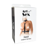 Сексуальная портупея из натуральной кожи Art of Sex - Heidi, размер XS-2XL, цвет черный || 