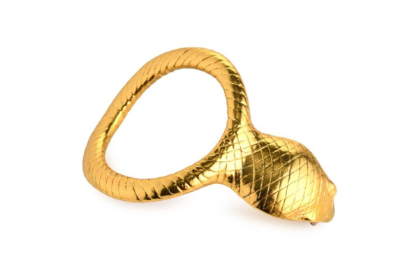 Эрекционное кольцо Master Series Cobra King Golden Cock Ring
