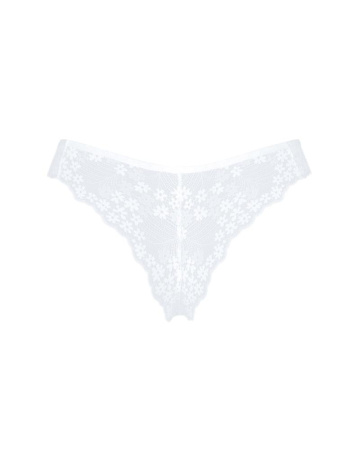 Полупрозрачные трусики Obsessive Heavenlly panties XS/S, открытые ягодицы || 
