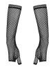Сетчатые митенки Obsessive Darkie mittens, black || 