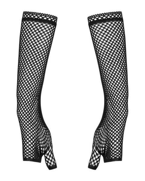Сетчатые митенки Obsessive Darkie mittens, black