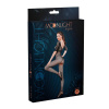Бодистокинг с доступом Moonlight Model 05 XS-L Black, вырез на спине, имитация ажурного бралета || 