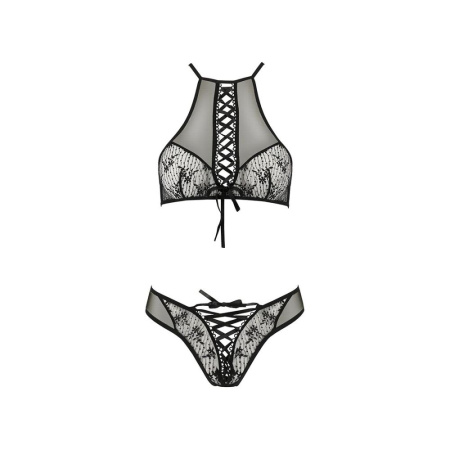 Эротический комплект AZALIA SET black XXL/XXXL Passion || 