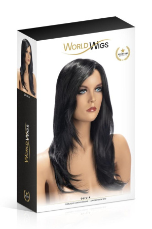Парик World Wigs OLIVIA LONG BROWN || 