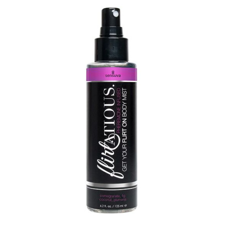 Спрей-мист для тела с феромонами Sensuva Flirtatious Pomegranate, Fig, Coconut & Plumeria (125 мл)