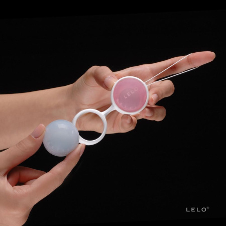 Набор вагинальных шариков LELO Beads, диаметр 3,5 см, изменяемая нагрузка, 2х28 и 2х37 г || 
