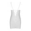 Сорочка с вырезами на груди + стринги LOVELIA CHEMISE white L/XL - Passion || 