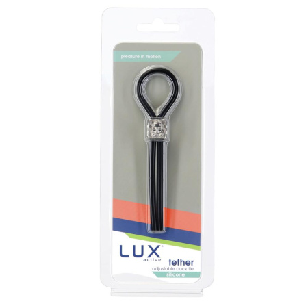 Эрекционное кольцо-лассо LUX Active Tether Adjustable Silicone Cock Tie, регулируемое || 