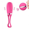 Виброяйцо Dorcel Secret Delight Magenta с пультом ДУ, с турборежимом и голосовым управлением || 