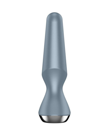 Анальная смарт-вибропробка Satisfyer Plug-ilicious 2 Ice Blue || 