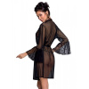Воздушный пеньюар LOVELIA PEIGNOIR black S/M - Passion || 