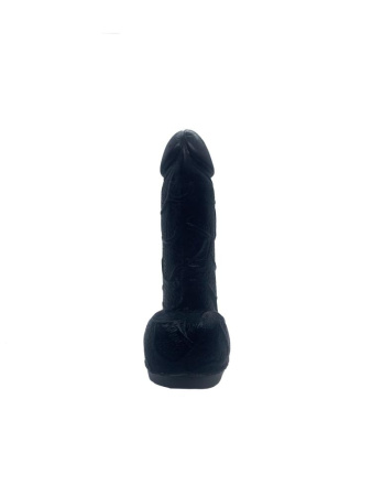 Крафтовое мыло-член с присоской Чистый Кайф Black size S натуральное || 
