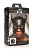 Маска Master Series Dungeon Demon Bondage Mask with Horns - Black || 