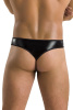 Мужские стринги Passion 033 Thong Paul L/XL Black, под латекс || 