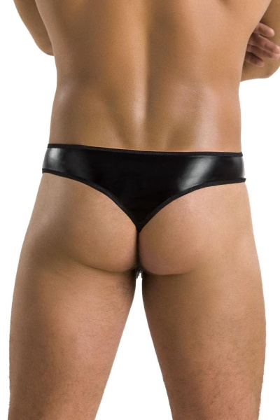 Мужские стринги Passion 033 Thong Paul L/XL Black, под латекс