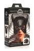 Маска Master Series Dungeon Demon Bondage Mask with Horns - Black || 