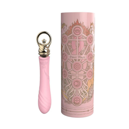 Вибратор для точки G с подогревом Zalo Sweet Magic - Courage Fairy Pink || 